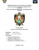 PLAN DE NEGOCIO Producción y Comercialización de chocolates