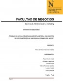 INFORME DE ESTADISTICA GENERAL