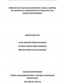 PROPUESTA DE UNA APLICACIÓN MÓVIL PARA EL CONTROL DEL SISTEMA DE ILUMINACIÓN EN LA BIBLIOTECA DEL COLEGIO BICENTENARIO