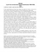 Informe (Lynch las revoluciones Hispanoamericanas 1808-1826) Perú