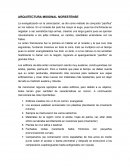 ARQUITECTURA MISIONAL NORESTENSE