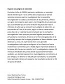 Especie en peligro de extinción