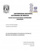 LEY DE ENFRIAMIENTO DE NEWTON CONTRA EL MÉTODO DE MINIMOS CUADRADOS