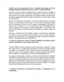 ¿Cuáles de las características de los 4 modelos presentados por Darío Rodríguez Mansilla, evidencia usted en el caso de “Crepes & Waffles”?
