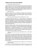 COBERTURA DE EDUCACIÓN PRIMARIA