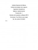 Practica No. 1 Nombre de la practica: software MP-8