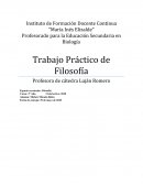 Trabajo sobre filosofos