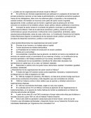 ¿Cuáles son las organizaciones del sector social en México?