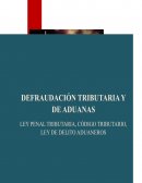 DEFRAUDACIÓN TRIBUTARIA Y DE ADUANAS