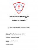 Análisis de Heidegger Sobre la muerte ¿Cómo vivir sabiendo que vas a morir?