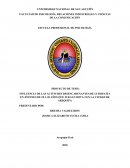 PROYECTO DE TESIS: INFLUENCIA DE LAS ACTITUDES DESENCADENANTES DE LUDOPATÍA EN JÓVENES DE 18 A 30 AÑOS QUE JUEGAN DOTA 2 EN LA CIUDAD DE AREQUIPA