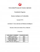 Actividad 1: Cinco soluciones del Business Intelligence