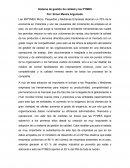 Sistema de gestión de calidad y las PYMES