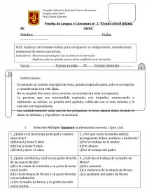 Prueba El niño del pijama a rayas. Página 1