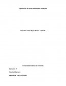 Legalización de zonas ambientales protegidas