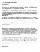 Que es lo que nos define como humanos