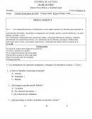 CONTROL DE LECTURA “SE ME OLVIDO”