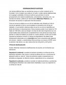 Degradación de plásticos