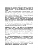 Investigadores de papel resumen