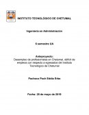Desempleo de profesionistas en Chetumal, déficit de empleos con respecto a egresados del Instituto Tecnológico de Chetumal