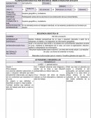 PLANIFICACION DIDÁCTICA POR SECUENCIA MODELO EDUCATIVO 2018-2019