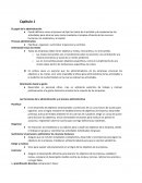 Finanzas. El papel de la administración