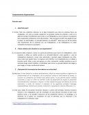 Comportamiento Organizacional. Solución caso I