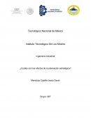 Ingeniería Industrial ¿Cuáles son los efectos de la planeación estratégica?