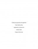 Condiciones generales de seguridad