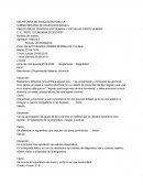 PLAN DE ACTIVIDADES PRIMER SEMANA DE CLASES