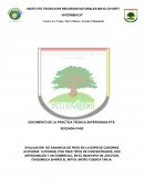EVALUACIÓN DE GANANCIA DE PESO EN LA ESPECIE CODORNIZ (CUTURNIX CUTURNIX) CON TRES TIPOS DE CONCENTRADOS