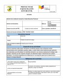 Bitacora Podada del Jardin del colegio