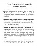 Evitemos caer en tentacion