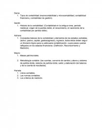 Tipos de contabilidad (macrocontabilidad y microcontabilidad, contabilidad financiera y contabilidad de gestión). Página 1