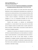 Informe de lectura del artículo Internet para investigadores en humanidades