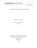 Análisis del rol administración s.o