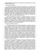 Resumen lectura La violencia en el Triángulo Norte de Centroamérica: una realidad que genera desplazamiento