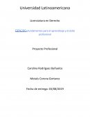 GEN200-Fundamentos para el aprendizaje y el éxito profesional