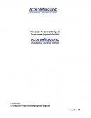 Proceso Documental para Empresas Aquachile S.A.