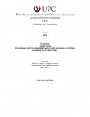 Discriminación entre las comunidades universitarias nacionales y particulares mediante el uso de redes sociales