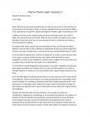 Informe sobre el programa "nuestro siglo"