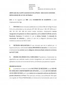 Apelación de sentencia de exoneración de alimentos