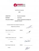 Análisis y planeamiento estratégico Santander Consumer