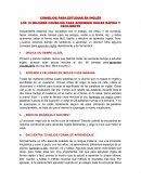 Consejos para aprender Ingles