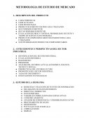 METODOLOGIA DE ESTUDIO DE MERCADO