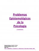 Problemas Epistemológicos de la Psicología