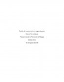 Gestión de la prevención de riesgos laborales