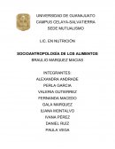 SOCIOANTROPOLOGÍA DE LOS ALIMENTOS