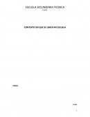 CONTEXTO EN QUE SE UBICA MI ESCUELA