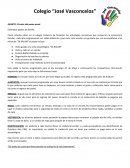 Circular del paseo anual